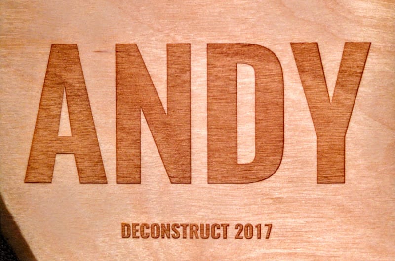Deconstruct 2017 Badge